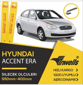Resim Inwells Hyundai Accent Era 2006 - 2012 Ön Muz Silecek Takımı 