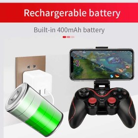 Resim Kilifone - Telefon Oyun Aparatı S6 Bluetooth Mobil Oyun Konsolu - Siyah - T12830 