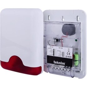 Resim Teknim Vas-741rx Harici Siren Pecereli Kırmızı 