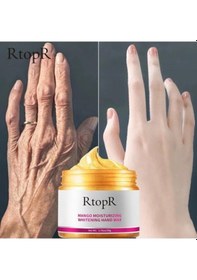 Resim Zcjb Rtopr Mango Gözyaşı El Balmumu Beyazlatıcı Cilt El Maskesi Onarım Peeling Nasır Filmi Anti-aging El Kremi 50g -122703 