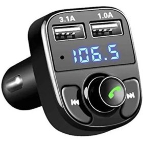 Resim Carboon Fm Transmitter X8 - Çakmaklıktan Müzik Dinleme - Bluetooth Fm Çevirici 