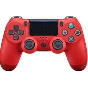 Resim PS4 Uyumlu V2 Kablosuz PS4 Uyumlu Kol Kırmızı Joystick 