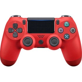 Resim PS4 Uyumlu V2 Kablosuz PS4 Uyumlu Kol Kırmızı Joystick 