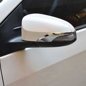 Resim Toyota Corolla 2013-2016 Ayna Çıtası Nikelaj 