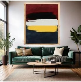 Resim Soyut Temalı Ahşap Çerçeveli MDF Tablo Modern Sade Şık Salon Tablosu Ev Duvar Tablosu Ev Hediyesi 