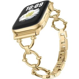 Resim ​​​Watch 42mm Uyumlu KRD-56 Metal Zore Kordon-Gold 