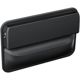 Resim Shineyee Araç İçi Depolama Çantası - Siyah Pu Deri Orta Konsol Organizatörü 