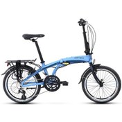 Resim Carraro Flexi 116 20 Jant 16-vites Katlanır Bisiklet 2024 Siyah 