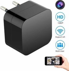Resim Genel Markalar Wifi Şarj Adaptörü 1080p Bakıcı Ve Güvenlik Kamerası 
