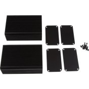 Resim Fayshow 2x Tam Alüminyum Muhafaza Kılıfı Mini Amplifikatör Kutusu Şasi 115X80X45MM Dıy 