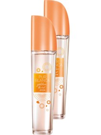 Resim Avon Pur Blanca Golden Burst Kadın Parfüm Edt 50 Ml. İkili Set 