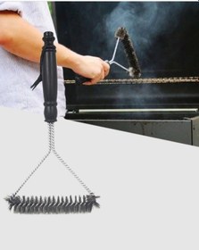 Resim Tel Izgara Temizleme Fırçası Bbq Sonrası Kolay Temizlik - Lisinya 