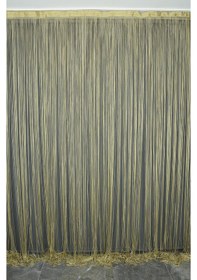 Resim İP PERDE ZİNCİR GOLD RENK 300 x 280 CM Altın 