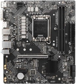 Resim Msı Pro H610m-g Ddr5 5600mhz 1xvga 1xhdmı 1xdp 1xm.2 Usb 3.2 Matx 1700p 12. / 13. Ve 14. Nesil İşlemci Uyumlu 