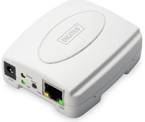 Resim DN-13003-2 Digitus 1 port Fast Ethernet Print Server, 1 x USB 2.0 port, 1 x RJ45 