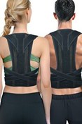 Resim Pikas EX-108 Kadın Erkek Kamburluk Kifoz Önleyici Balenli Mıknatıslı Dik Duruş Korsesi 