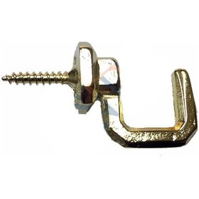 Resim Vidalı Kanca, Askı Büyük - 15x23mm, Sarı - 1 Adet ANTİK 