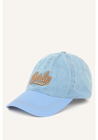 Resim Defacto Erkek Nakışlı Jean Cap Şapka G4769ax26smbe3 Mavi-be3 