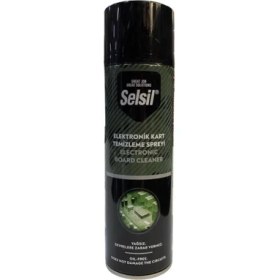 Resim Selsil Elektronik Kart Temizleyici Sprey 500 ml Yağsız 
