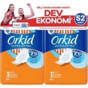 Resim Orkid Ultra Extra Normal Hijyenik Ped 52'li 