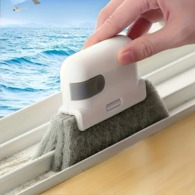 Resim Elde Taşınabilir Boşluk Fırçası, Oluk Temizleme Fırçası, Çok Fonksiyonlu Temizlik Fırçası, Kapı ve Pencere Ray Fırçası, Toz Alma Fırçası, Ölü Açı Yok, Temizlik Malzemeleri, Tekne Temizlik Araçları, Okula Dönüş Malzemeleri 