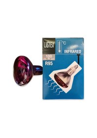 Resim Liğhtex 100w E27 İnfarred Ampul Kırmızı Işık 