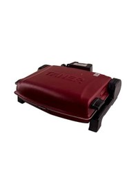 Resim Taner Kebapçı Elektrikli Izgara Mangal Barbekü Çift Telli Büyük Boy Kırmızı 37x28CM (2 Adet Şiş ) 