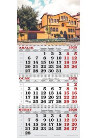 Resim 2026 Yılı Gemici Takvimi-tarihi Odunpazarı Evleri 
