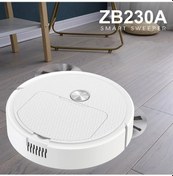 Resim Yeni Mini Süpürge Süpürme 3'ü 1 Arada Akıllı Süpürme Robotu Ve Vakumlama Zb230a White Beyaz 