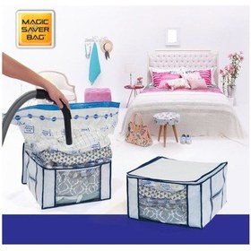 Resim Vakumlu Hurç Poşet Saklama Torbası 50X60 