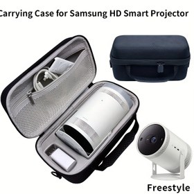 Resim For Samsung HD Akıllı Projektör Freestyle 2. Nesil için Taşıma Çantası, Kalınlaştırılmış Seyahat Şok Emici ve Dayanıklı, Elde Kullanım İçin Omuz Askısı ile 