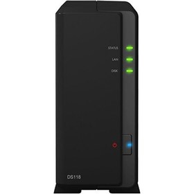 Resim SYNOLOGY DS118A2 1x2TB HDD NAS Depolama Ünitesi 
