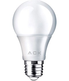 Resim Ack Enerji Tasarruflu Led Ampul 9w Beyaz Işık 1 Adet 