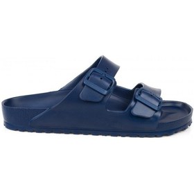 Resim Birkenstock Arizona Eva Suya Dayanıklı Erkek Terlik Lacivert 