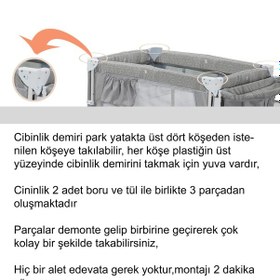 Resim Holmer Lüks Cibinlik Holmer Park Yataklar/anne Yanı İçin 