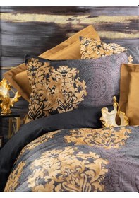 Resim Cotton Box Çift Kişilik Saten Nevresim Takımı Jadira Bej 