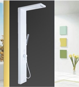Resim Sam Banyo Niagara Duş Paneli White Style Beyaz 