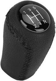 Resim AYNEFY Araba 5 Hı ve 6 Vitesli Manuel Vites Kolu Topuzu Çubuk Başlığı, ABS Plastik Araba Vites Kolu Vites Topuzu Başkanı Araba Vites Kolu Topuzu Başkanı Otomotiv İç Mekan 2005-2011 (5 