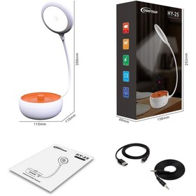 Resim SEGRETO Hy-25 Masa Lambası Kablosuz Bluetooth Hoparlör Kablosuz Speaker 