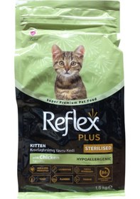 Resim Kitten Tavuklu Kısırlaştırılmış Yavru Kedi Maması 1,5 Kg 