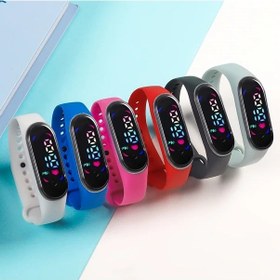 Resim Sunshine022 Renkli 6lı Dokunmatik Ekran Elektronik Bileklik Seti Spor Ve Günlük Kullanım Unisex Diğer 