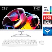 Resim Turbox TAxPro14 i7 1265U 64GB DDR4 Ram 2TB SSD 23.6 inç FHD Bluetooth Webcam WiFi All in One PC 