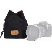 Resim S.c.cotton Taşınabilir Slr Lens Çantası Mikro Tek Kamera Çantası - Siyah ( Yurt Dışından )(Yurt Dışından) 