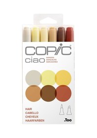 Resim Copic Ciao Marker Kalem Seti 6lı Skin Portrait 22 075 666 