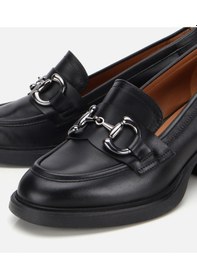 Resim Hotiç Kadın Deri Siyah Tokalı Yüksek Topuklu Klasik Loafer 01ayh312800a100 01ayh312800a100 Siyah 