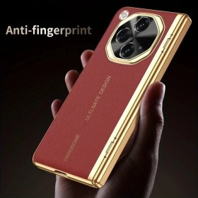 Resim Trendooze Oneplus Open Avrupa Moda Kılıfı Siyah Kırılmaz Koruma 