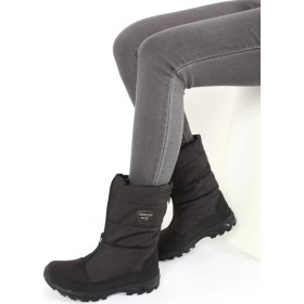 Resim Scooter Z5547TS Siyah Kadın Su Geçirmez Kar Botu 