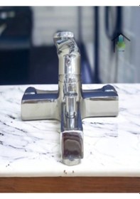 Resim Mintev Elit Kare Krom Banyo Bataryası KROM 