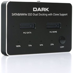 Resim Dark M2 SSD Disk İstasyonu Clone Docking Station (DK-AC-DSDM2C) 