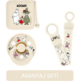 Resim Bibs X Moomin Avantaj Seti Ivory 0-6 Ay 